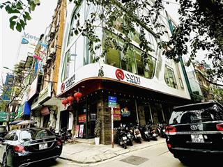 Lô góc, cạnh sân chơi  phố thành thái, 6 tầng, thang máy, 40m2, mt 3.5m, kinh doanh vip 14.5 tỷ