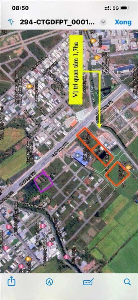 Bán nền mặt tiền lê trọng tấn kdc tiến đạt diện tích lớn 200m2