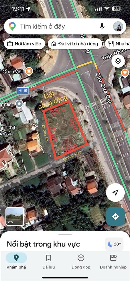 Bán đất tại trần nhân tông, 35 tỷ, 1100 m2, giá cực chất hot!