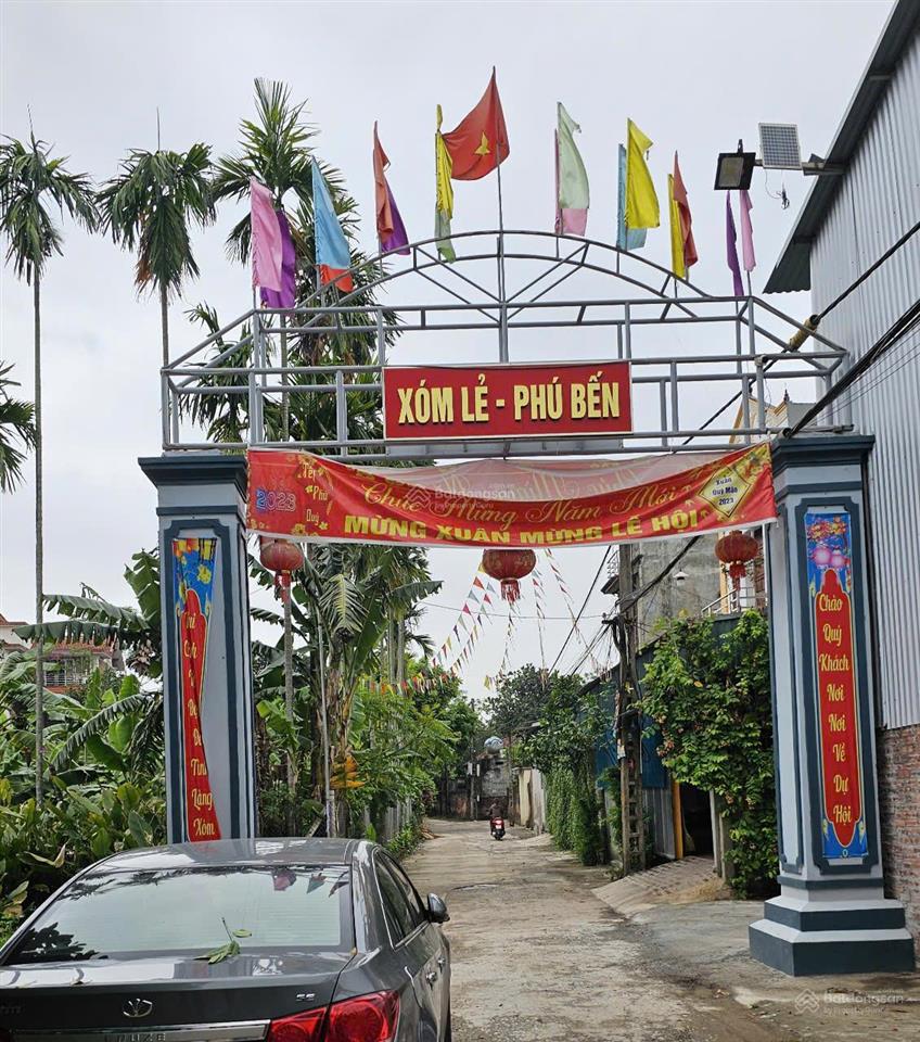 Bán đất 80 m2 full thổ cư tại phú bến, phường chương mỹ, hà nội có thể bán gộp 2 mảnh tổng 160 m2