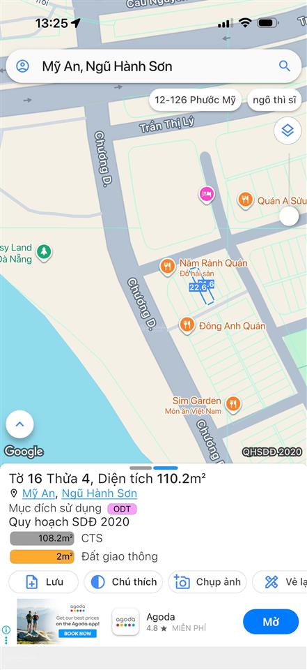 Bán lô góc 3mt chương dương và phạm hữu kính, vị trí đẹp  dt 599m2.  0905 982 ***