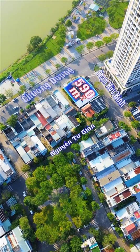 Bán lô góc 3mt chương dương và phạm hữu kính, vị trí đẹp  dt 599m2.  0905 982 ***