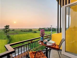 Bán villa mặt tiền lê thánh tông  hội an view ruộng lúa có dòng tiền.  0905 982 ***