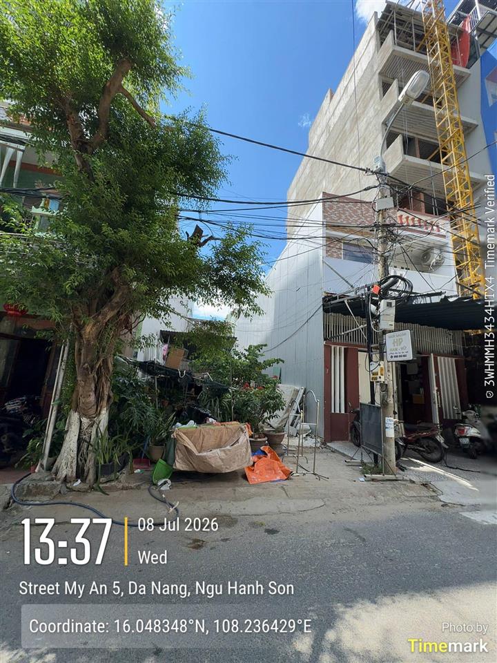 Cần bán nhanh đất mặt tiền mỹ an 5  95.5m2 gần cosmo residence.  0905 982 ***