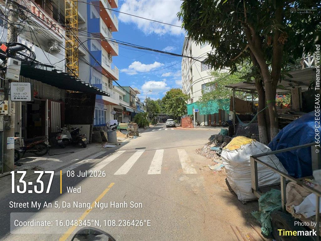 Cần bán nhanh đất mặt tiền mỹ an 5  95.5m2 gần cosmo residence.  0905 982 ***