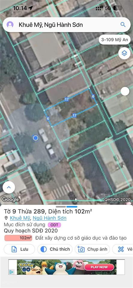 Bán lô đất khuê mỹ đông 11, khu nhà máy cao su, gần biển.  0905 982 ***