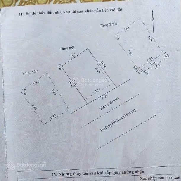 Bán tòa căn hộ 2 mặt tiền đường hồ xuân hương, sát võ nguyên giáp, biển mỹ khê.  0905 982 ***