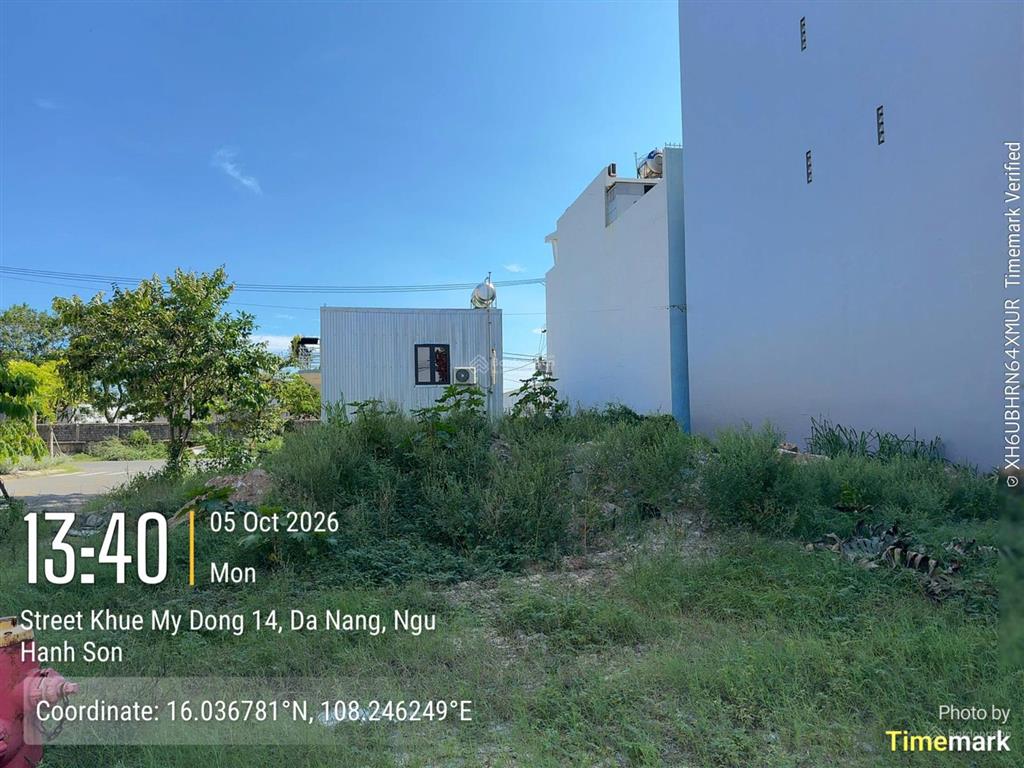 Bán đất hiếm 2 mặt tiền tại khuê mỹ đông 14, 25 tỷ, 113.2m2, khuê mỹ.  0905 982 ***