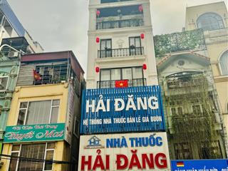 Chính chủ bán tòa nhà mặt phố vũ trọng phụng, 7 tầng thang máy, kinh doanh,dt90m2  mt5m giá 51 tỷ