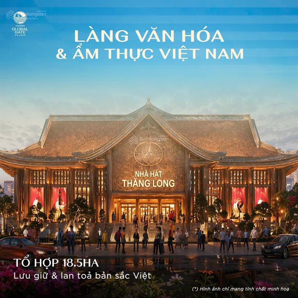 Hot vinhomes global gate hạ long căn liền kề 2 mặt tiền trục đại lộ 60m khu bình minh, giá cực tốt