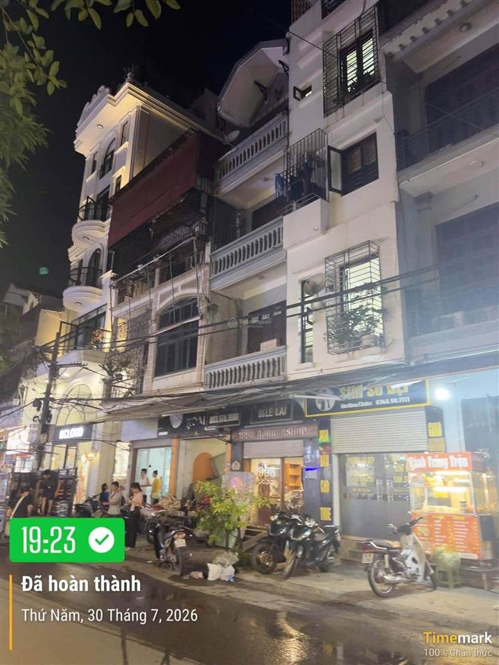 Cho thuê nhà mặt phố lê lai  hà đông  kinh doanh đỉnh  4t  40m2  ô tô tránh  vỉa hè  13,5tr