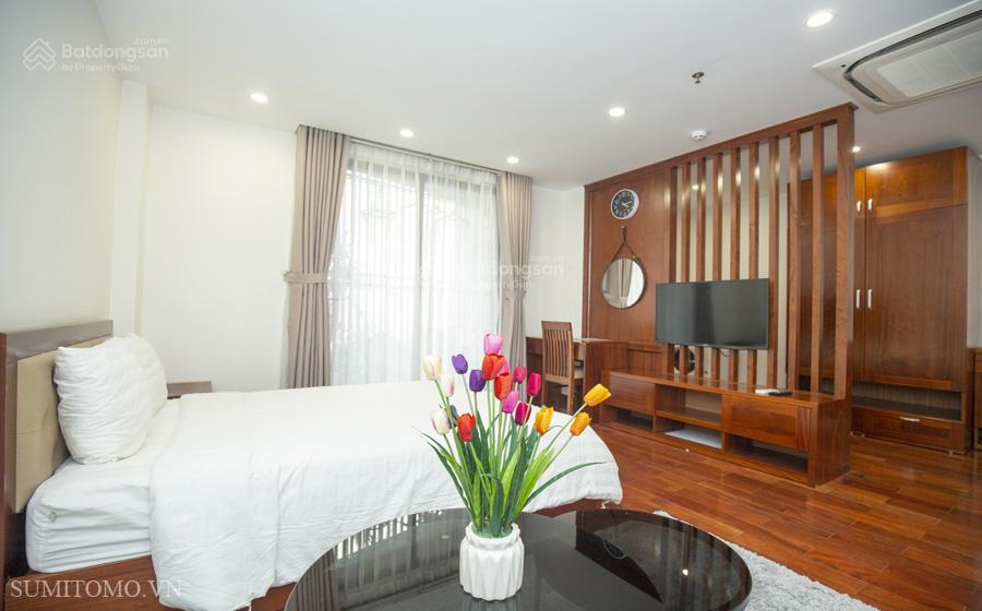 Cho thuê căn hộ dịch vụ 1pn đào tấn, ba đình full nội thất mới view đẹp gần lotte