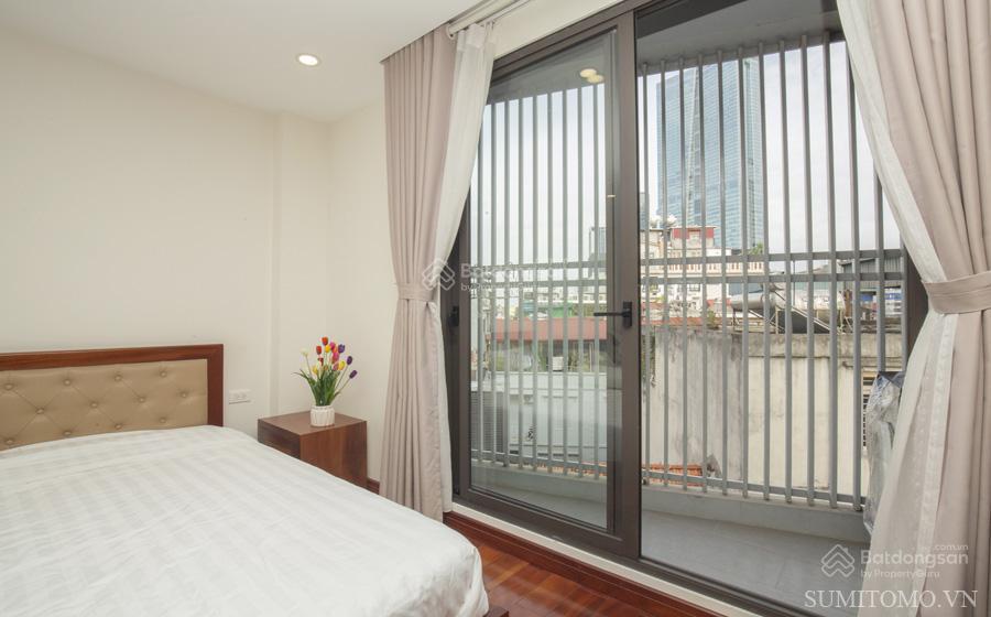 Cho thuê căn hộ dịch vụ 1pn đào tấn, ba đình full nội thất mới view đẹp gần lotte