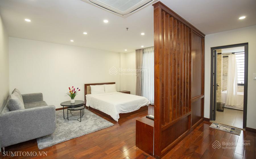 Cho thuê căn hộ dịch vụ 1pn đào tấn, ba đình full nội thất mới view đẹp gần lotte