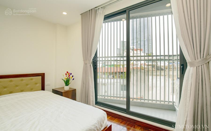 Cho thuê căn hộ dịch vụ 1pn đào tấn, ba đình full nội thất mới view đẹp gần lotte