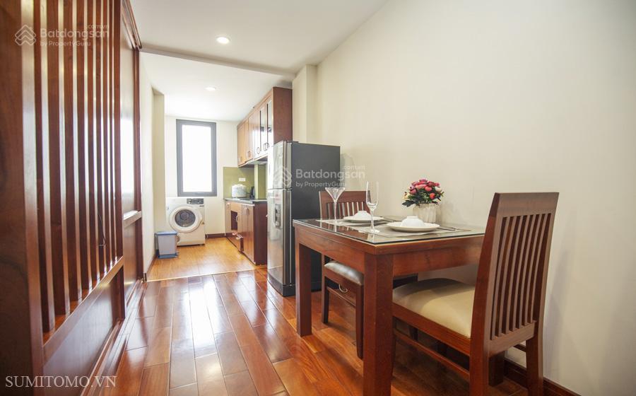Cho thuê căn hộ dịch vụ 1pn đào tấn, ba đình full nội thất mới view đẹp gần lotte