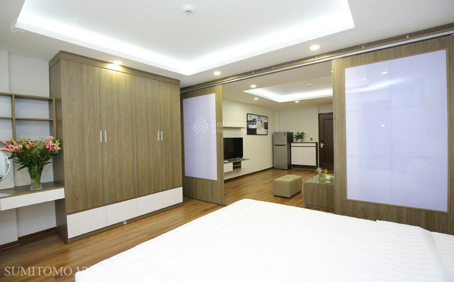Tòa nhà sumitomo cho thuê căn hộ dịch vụ 1 ngủ 60m2 tại đào tấn gần lotte