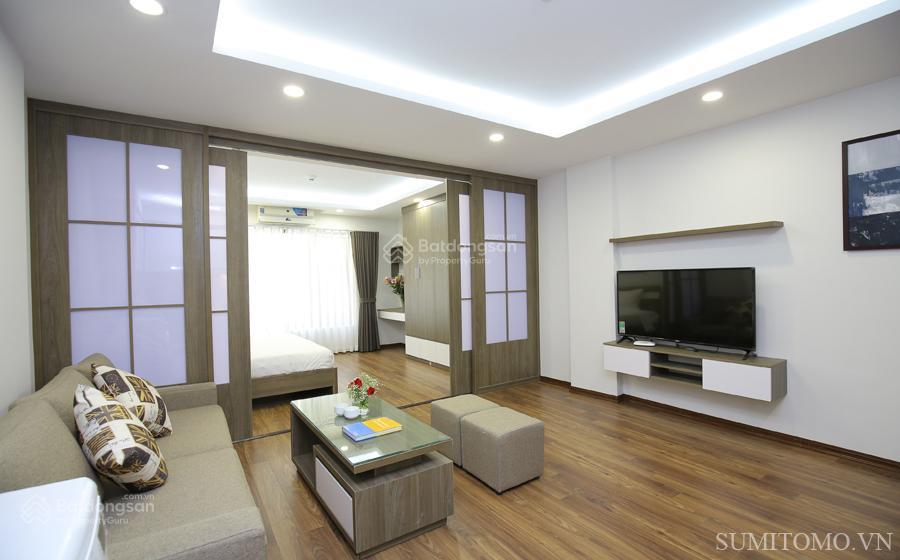 Tòa nhà sumitomo cho thuê căn hộ dịch vụ 1 ngủ 60m2 tại đào tấn gần lotte