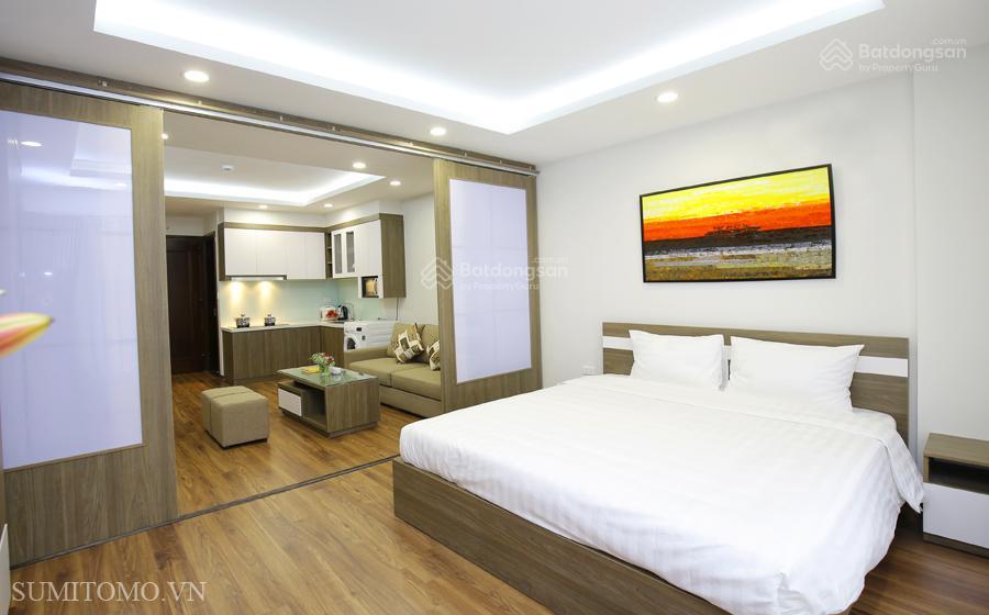 Tòa nhà sumitomo cho thuê căn hộ dịch vụ 1 ngủ 60m2 tại đào tấn gần lotte