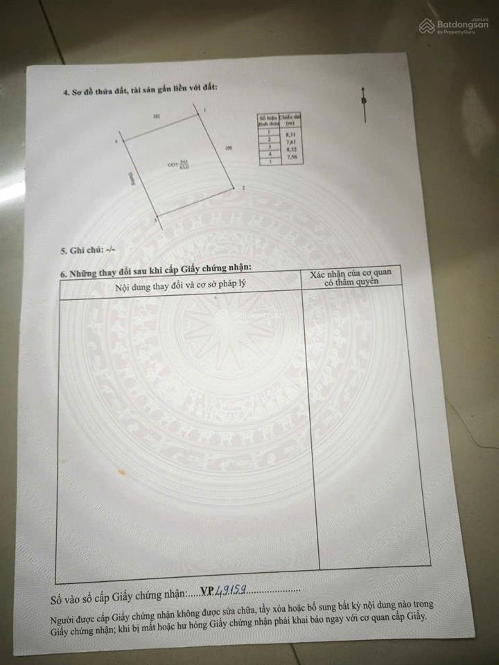 Chính chủ gửi bán lô đất đẹp, giá cực tốt, xung quanh nhiều trường học,  0978 721 ***