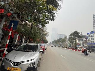 Văn cao quần ngựa  bán đất ngõ ô tô tránh nhau vỉa hè 2 thoáng trước sau 20m ra phố dt80m2 39,5 tỷ