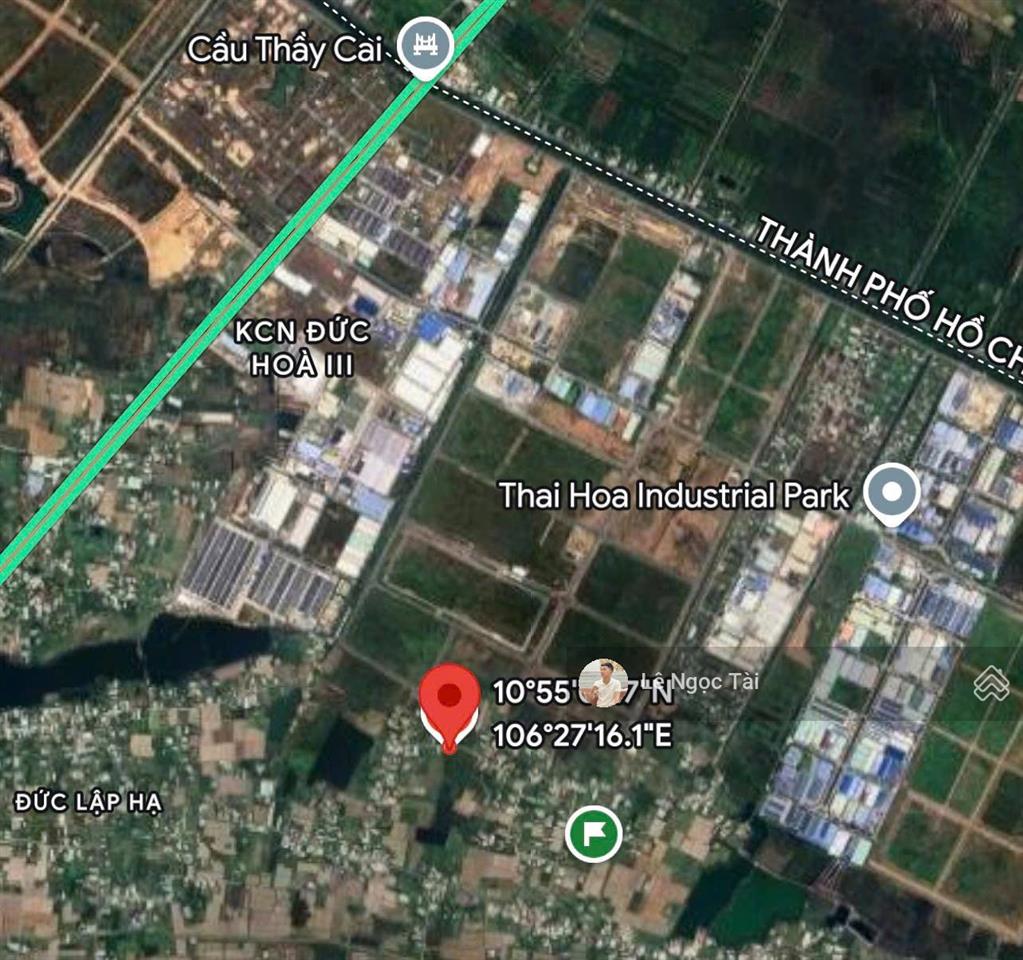 Bán đất sát kcn đức hoà 3 giá ngộp 5x30m giá 890tr