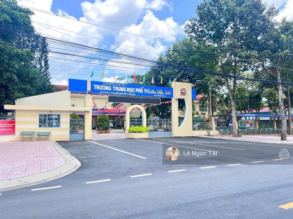 Đất thị trấn đức hoà 5x20m giá 850tr sát trường thpt đức hòa