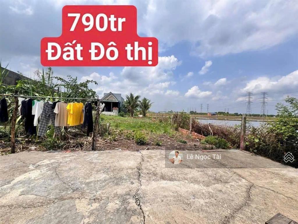Đất thị trấn đức hoà 5x27m giá 790tr