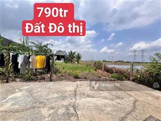 Đất thị trấn đức hoà 5x27m giá 790tr