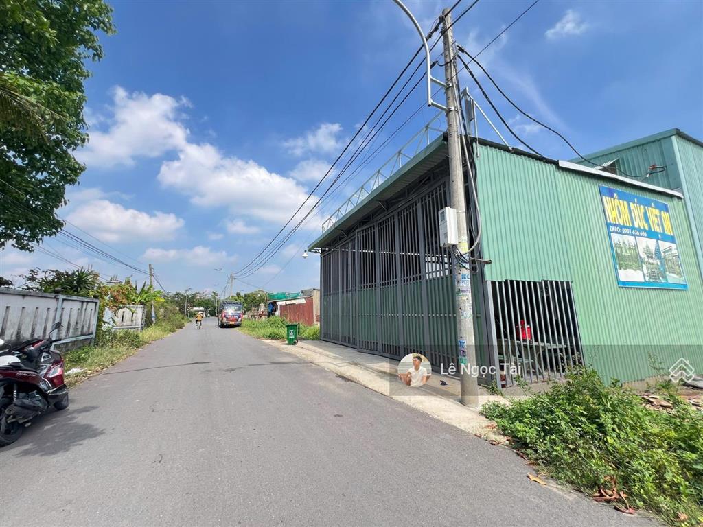 Đất xây trọ 10x50m mặt tiền đường xe cont ngay trung tâm thị trấn đức hòa