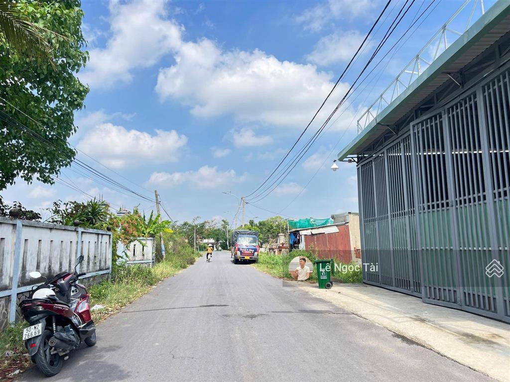 Đất xây kho 10x50m ngay trung tâm thị trấn đức hoà giá 4,6 tỷ