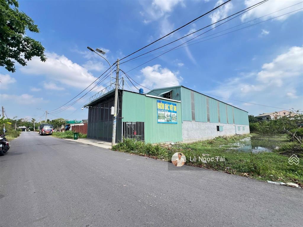 Đất xây kho 10x50m ngay trung tâm thị trấn đức hoà giá 4,6 tỷ