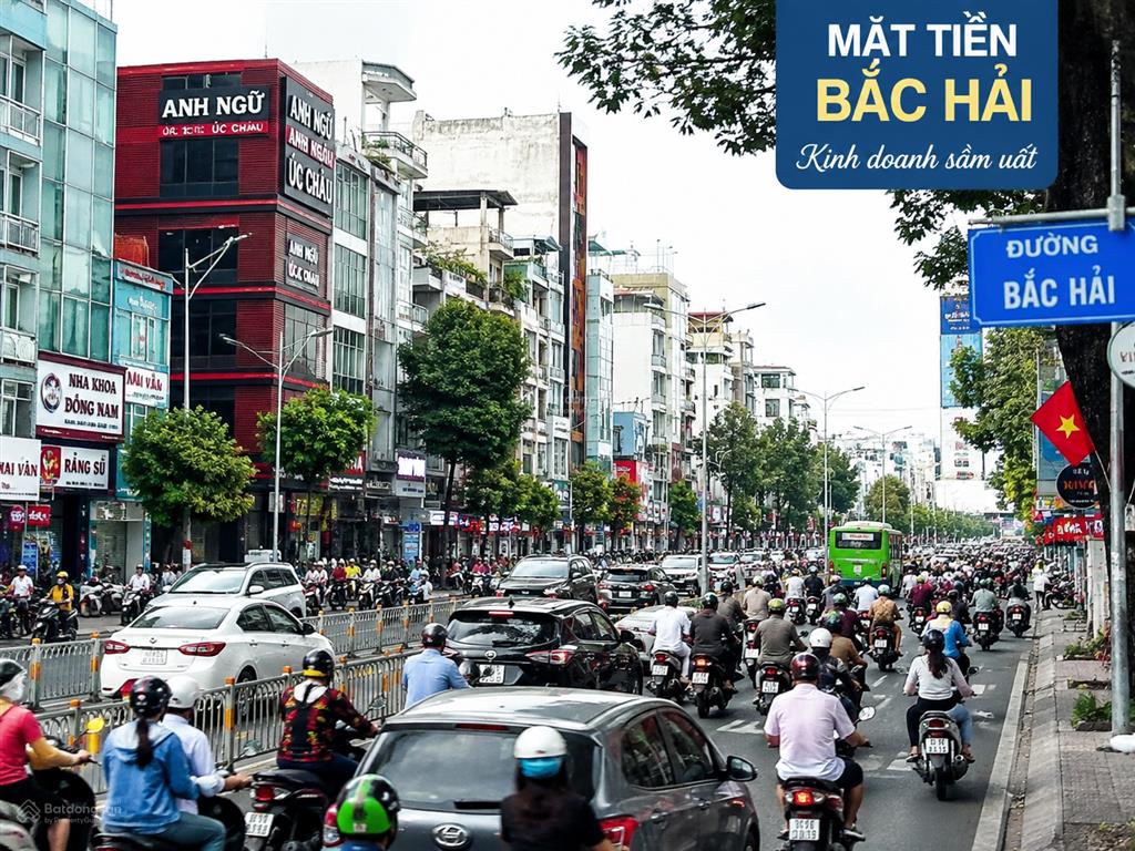Giảm sốc 9 tỷ! mt bắc hải  115m2  6 tầng  thang máy  130tr/tháng  chỉ 36 tỷ tân bình