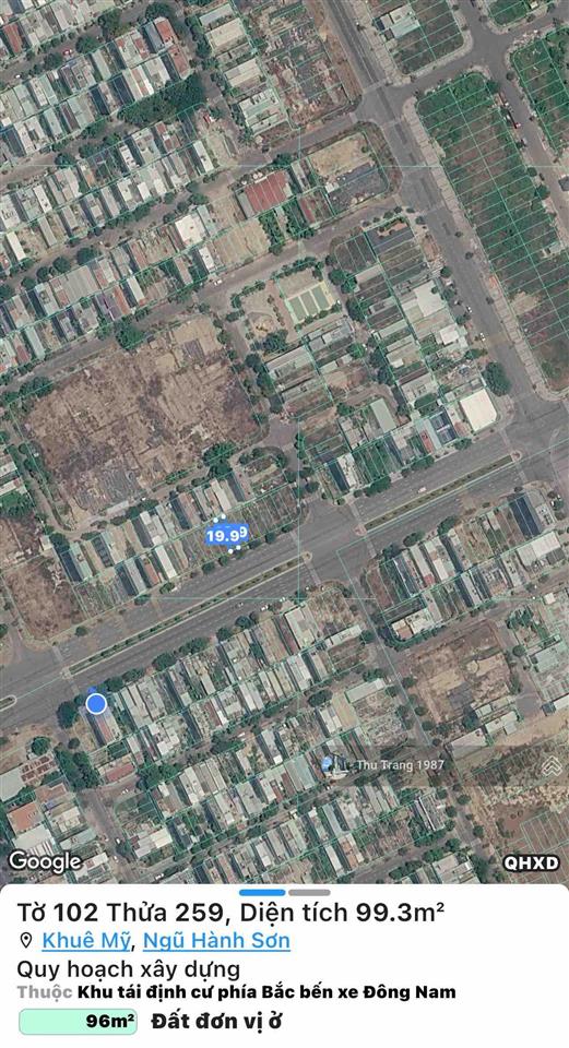Quỹ đất vàng trung tâm ngũ hành sơn. đường minh mạng. giá 13,5 tỷ