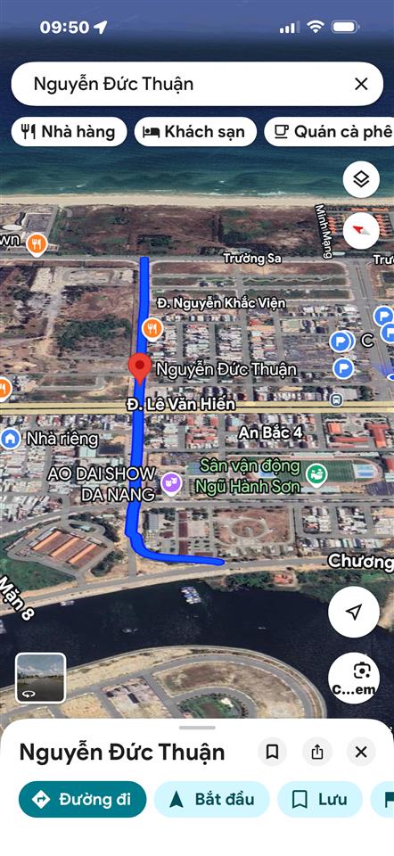 Giá tốt cho lô đất đẹp đường nguyễn đức thuận (15m)
