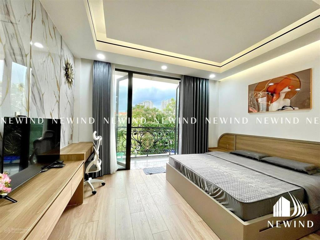 Căn hộ dịch vụ 1 phòng ngủ bancon full nội thất ngay sát lotte quận 7