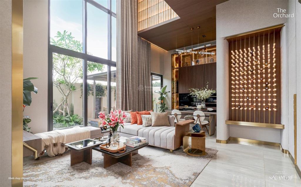 Cho thuê nhà phố the orchard  full nội thất đẹp  căn kế khu sân vườn thoáng mát