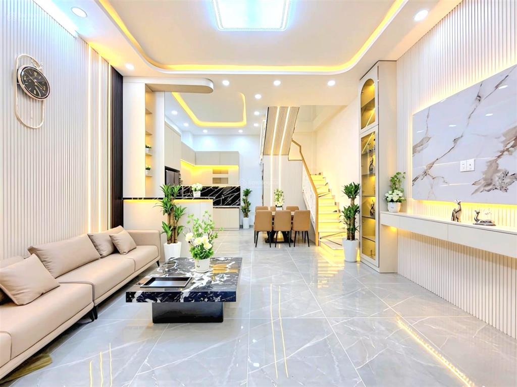 Bán nhà xây mới 100% lô nhì hẻm đường huỳnh tấn phát, nhà bè  5tỷ590  cách phú mỹ hưng 5phút