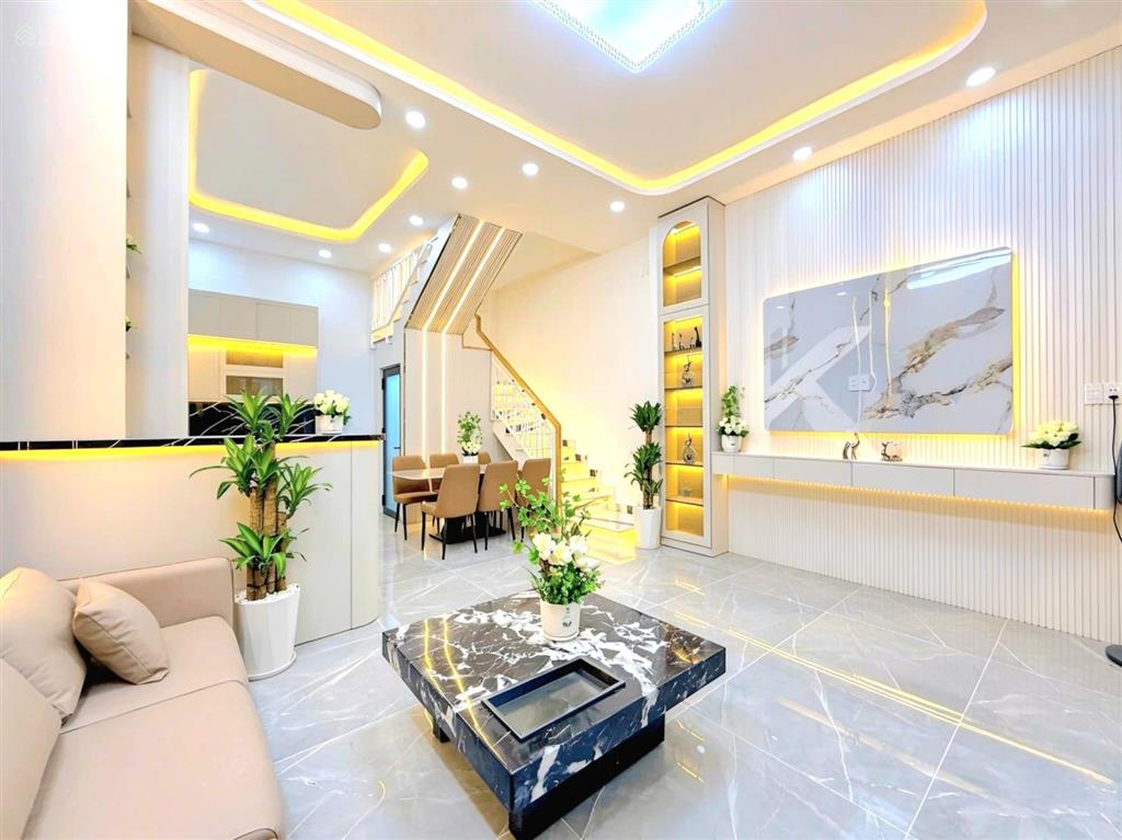 Bán nhà xây mới 100% lô nhì hẻm đường huỳnh tấn phát, nhà bè  5tỷ590  cách phú mỹ hưng 5phút