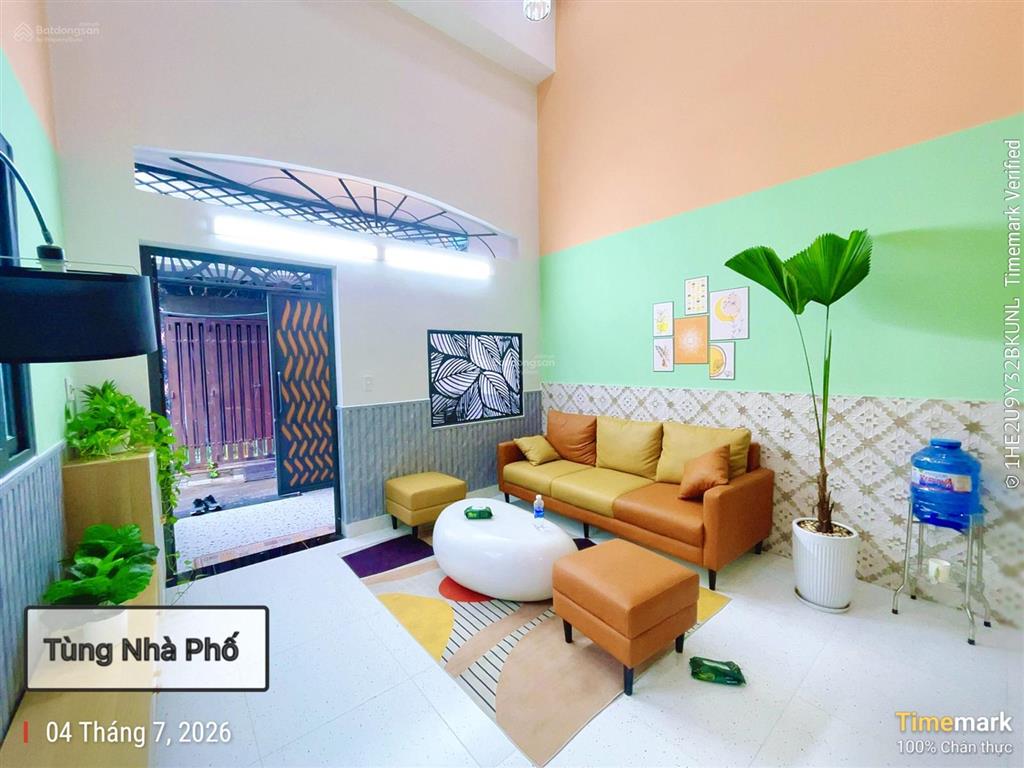 Căn góc 2mt hẻm ô tô huỳnh tấn phát, quận 7, 4m x 15m, 2 tầng, 3pn full nt, 5 tỷ 650