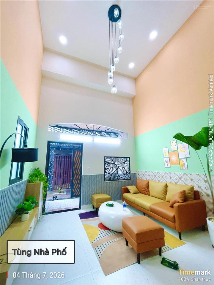 Căn góc 2mt hẻm ô tô huỳnh tấn phát, quận 7, 4m x 15m, 2 tầng, 3pn full nt, 5 tỷ 650