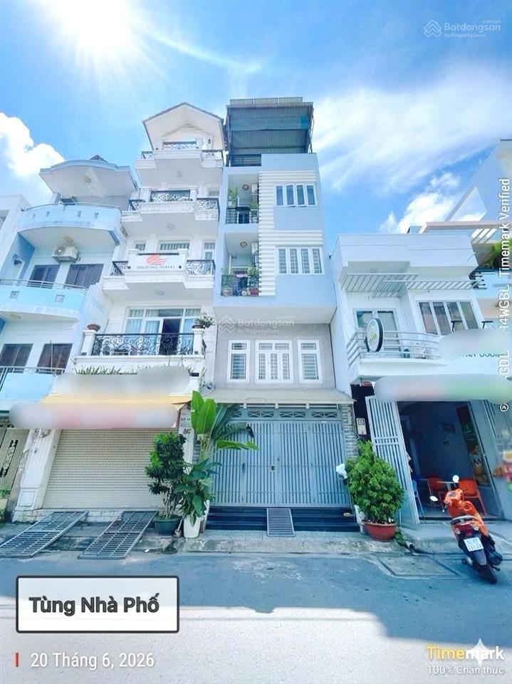 Mặt tiền đường số cư xá ngân hàng, quận 7, 50m2, 5 tầng kiên cố, 5pn, giá 11.x tỷ