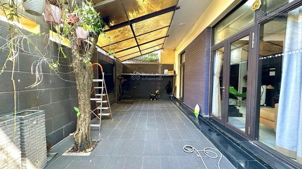 Biệt thự sân vườn khu kiều đàm, góc 2 mt đường 8m, 1 x 16m, 3 tầng, full nt cao cấp, giá 22.5 tỷ