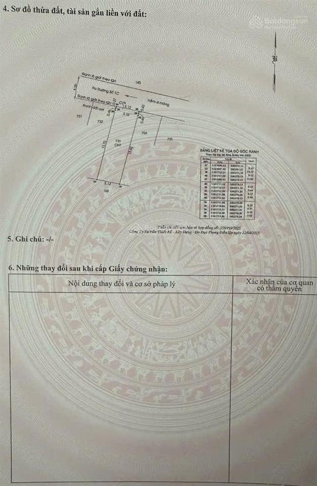 Đất ở 84,4m2(5,12x16m). sát mặt tiền đường 1c, tân vĩnh lộc giáp tây lân, hl2  bình tân. giá 3.4tỷ
