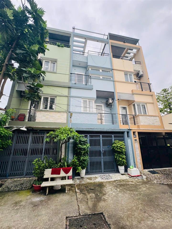 Nhà mới keng hẻm 8m xe tải nguyễn thị tú, 60m2 (4x15) x 4 tầng, ngay ngã tư gò mây. giá 5,8 tỷ