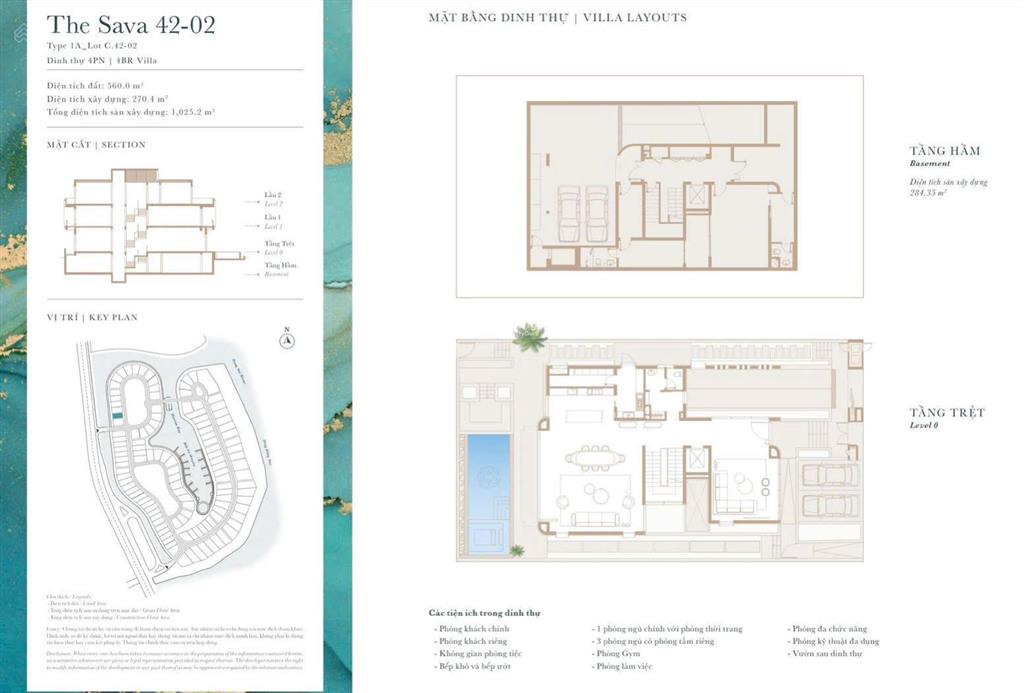 Bán dinh thự the rivus masterise homes 560m², hồ bơi, thang máy, bến du thuyền, giá 190 tỷ
