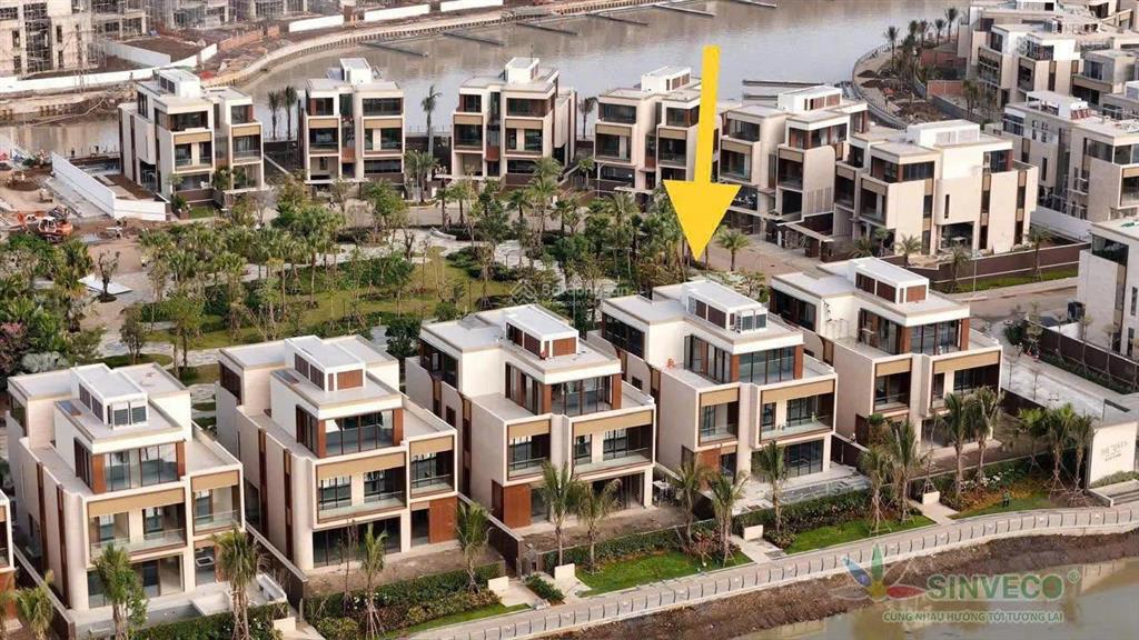 Bán dinh thự the rivus masterise homes 560m², hồ bơi, thang máy, bến du thuyền, giá 190 tỷ