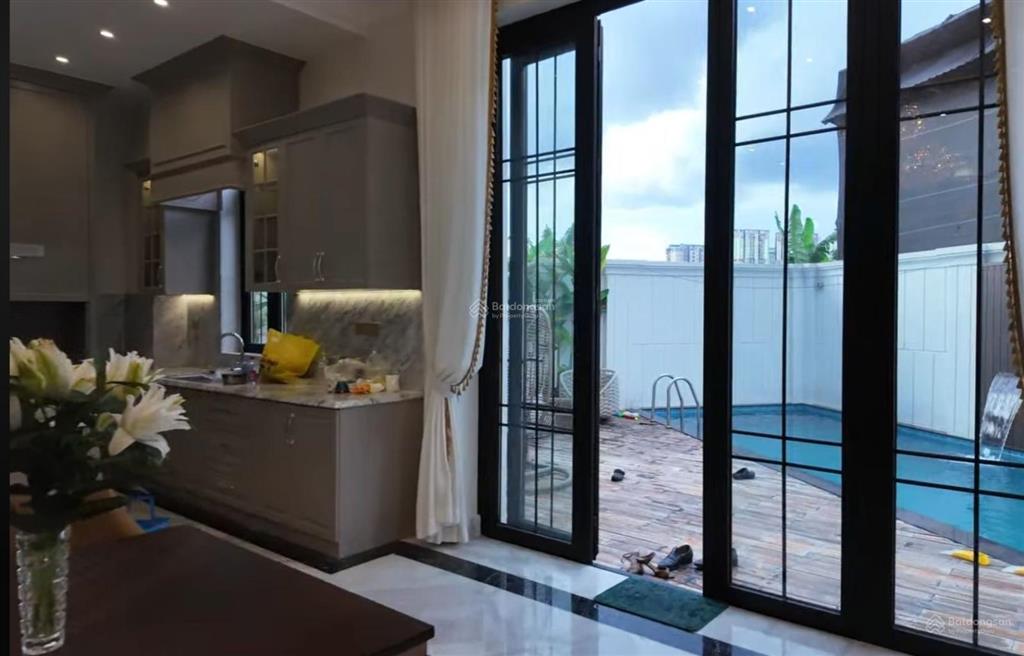 Biệt thự mới xây rất đẹp, dtsd 495m2, 5pn, có hồ bơi cao cấp, thạnh mỹ lợi, hầm 4t, chỉ 49 tỷ tl
