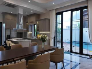 Biệt thự mới xây rất đẹp có hồ bơi cao cấp thạnh mỹ lợi, hầm 4t, 240m², nhỉnh 50 tỷ mô tả