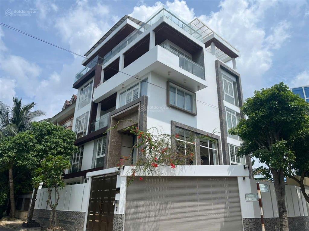 Biệt thự đẹp, góc 3 mặt thoáng, dtsd 1.000m2, 6 tầng thang máy khu vip thạnh mỹ lợi  q2, chỉ 6x tỷ